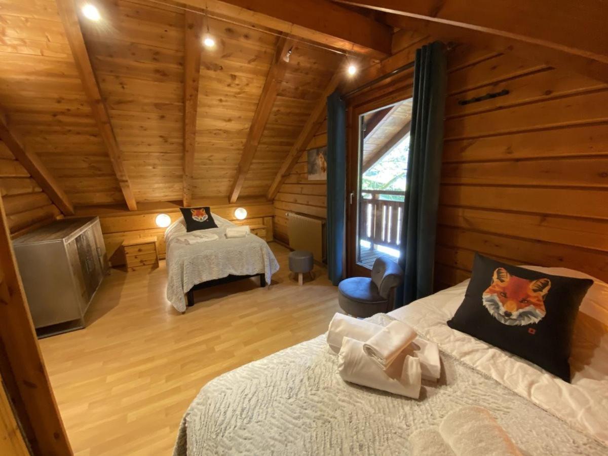 Le Renard Chalet En Bois La Bresse Ngoại thất bức ảnh